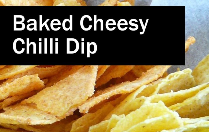 Baked Cheesy Chilli Dip