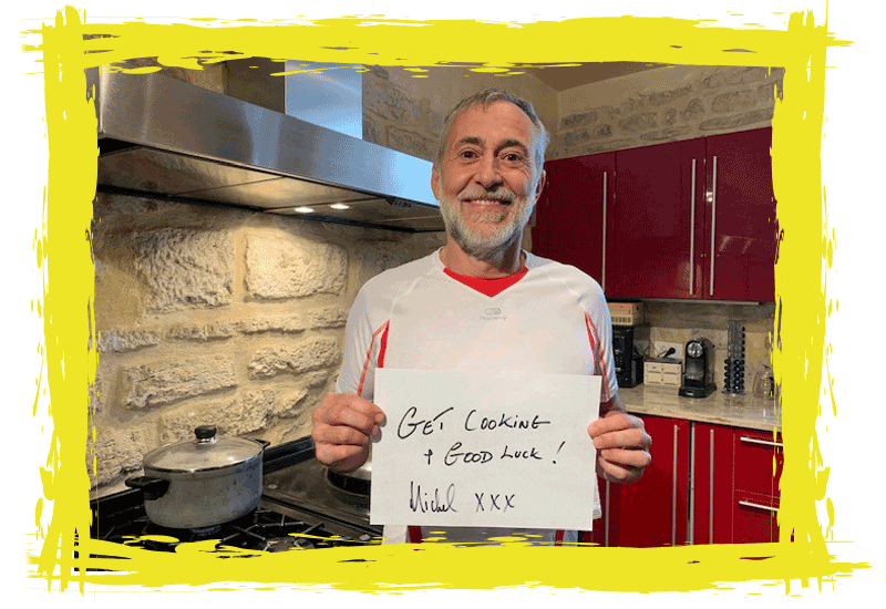 michel-roux Get cooking and good luck! Michel