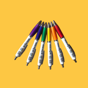 Rainbow pens