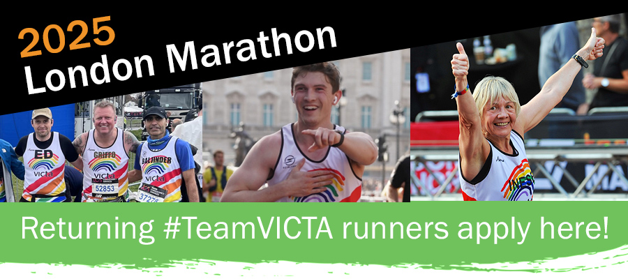 Team VICTA returning London Marathon runners apply here!
