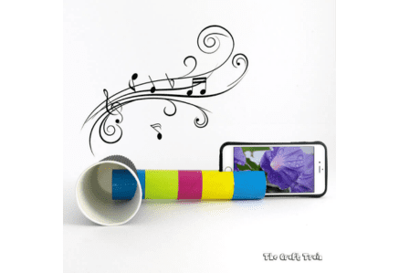 DIY phone speaker.