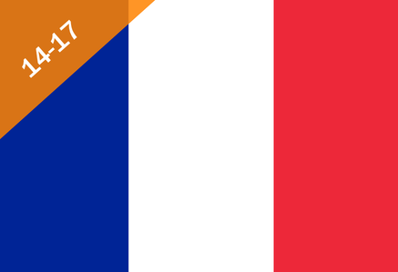 The French flag.